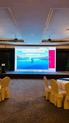 شاشات p2 - p3 - اضاءات - ستيج - تراس - نظام صوتي متكامل 2