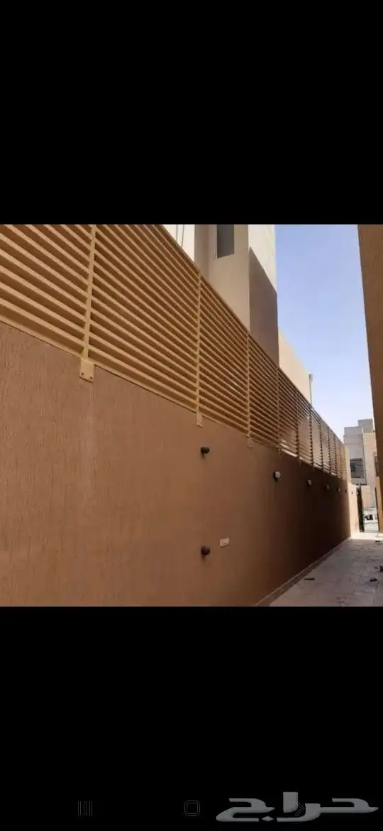 سواتر ساتر جانبي ساتر حوش سواتر حديد بين الفلل سواتر شرايح 0 31