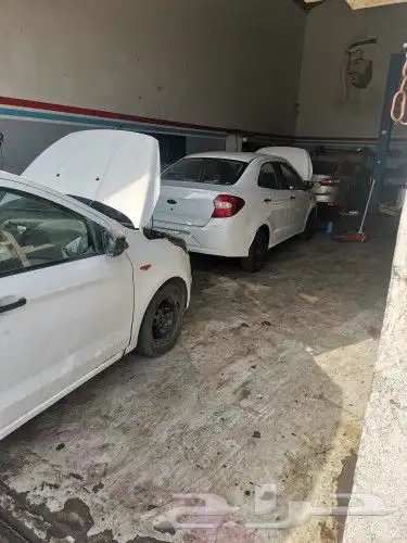صيانه فورد ايكو سبوت وفورد فوكس وتوضيب الجربوكسات 14