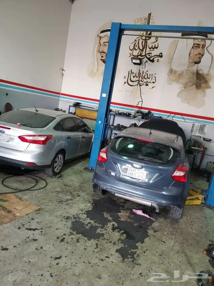 صيانه فورد ايكو سبوت وفورد فوكس وتوضيب الجربوكسات 7