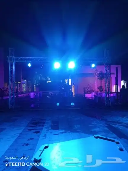 تأجير وتركيب اضاءات ليازر كشاف سيتي كلر 0