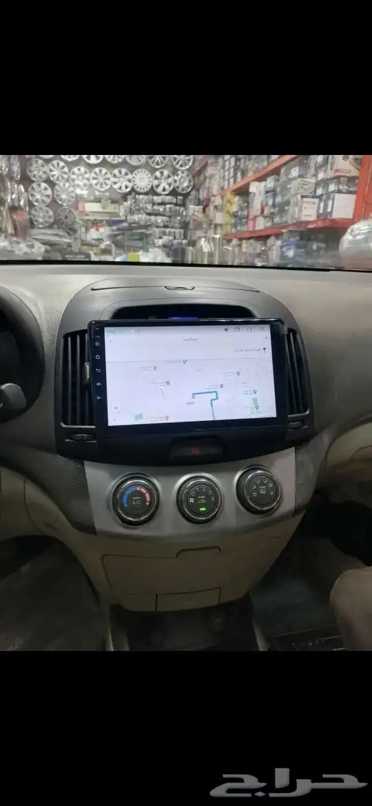 شاشه النترا هونداي نظام اندرويد مت امل 2008_2011شاشات سيارات 5