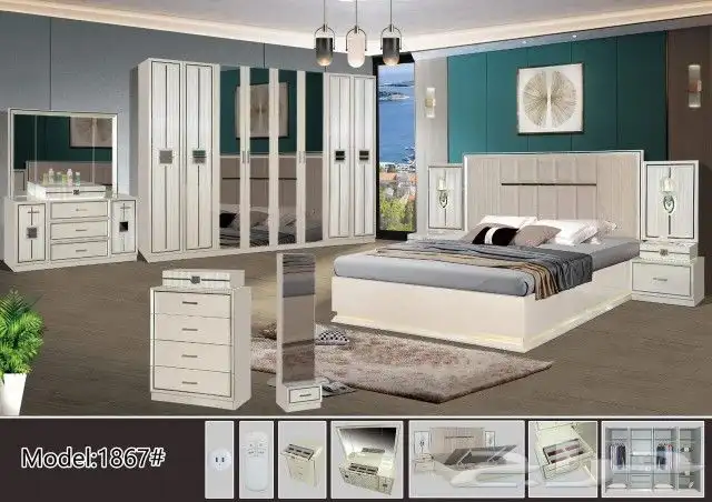 غرف نوم فخمه وجوده عاليه 13