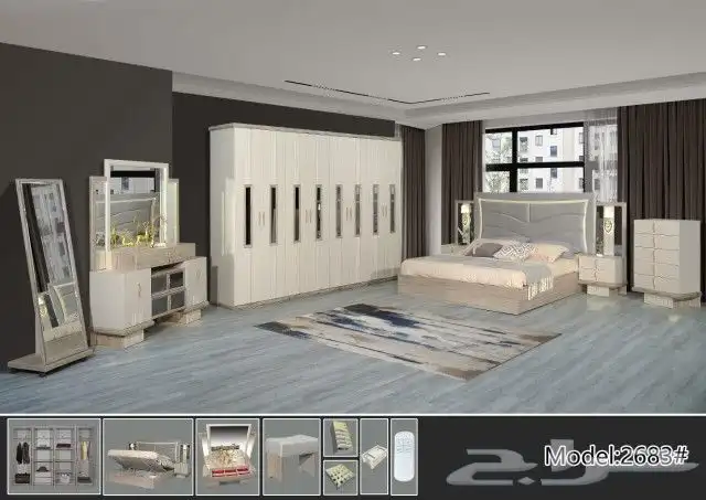 غرف نوم فخمه وجوده عاليه 10