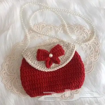 كروشية  شنط كروشية  اعمال يدويه 6