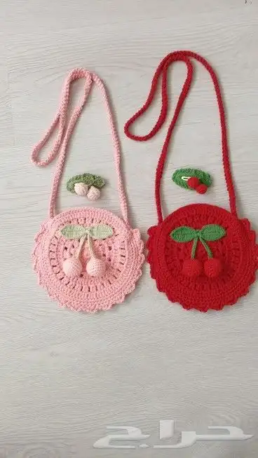 كروشية  شنط كروشية  اعمال يدويه 3