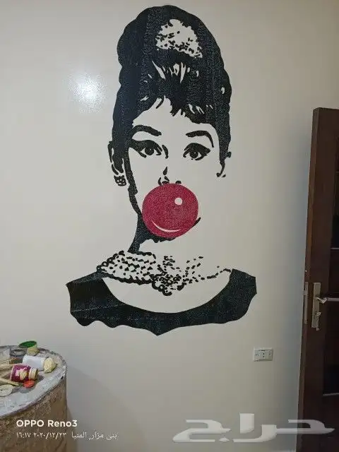 رسومات جداريه تنسيق وتلوين الجدران الخارجية والداخلية 2