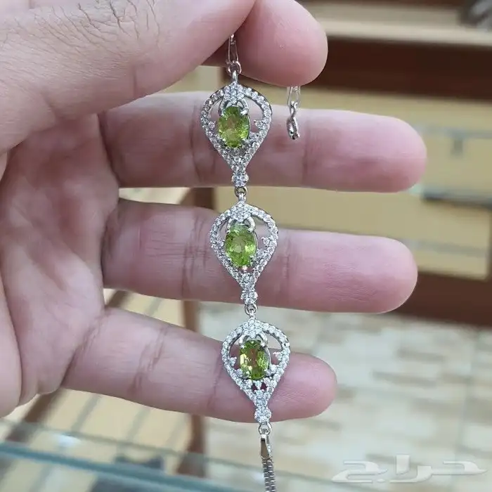 سوارة زبرجد افريقي فاخره 4