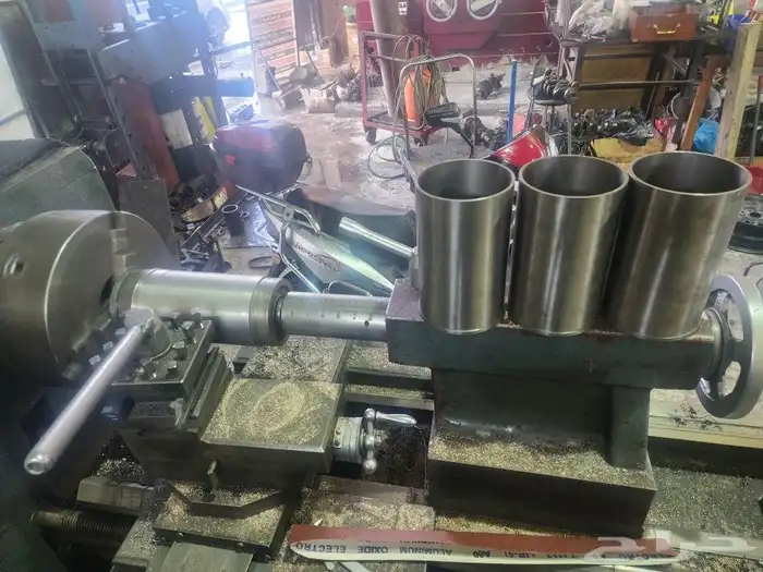 مخرطة الطبش .. صناعية بني سار . توضيب مكاين.فحص كمبيوتر 15