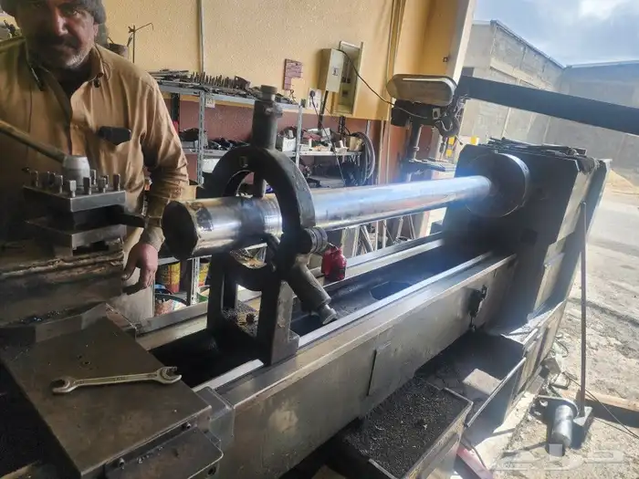 مخرطة الطبش .. صناعية بني سار . توضيب مكاين.فحص كمبيوتر 10