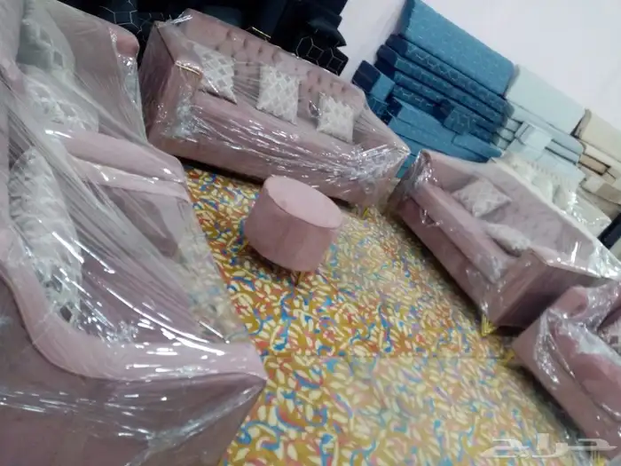 مجالس كنبات جاهز 4  5 و4  4 وباطرمه جاهز لتواصل واتس اب 0570 13