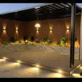 تكسيات جداريه وعشب صناعي وتصميم مظلات 8