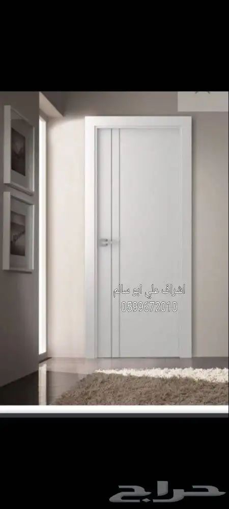 ابواب خشب 9
