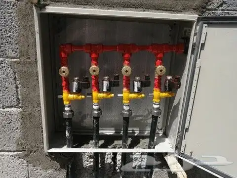 تمديد وتركيب الغاز المركزي 4