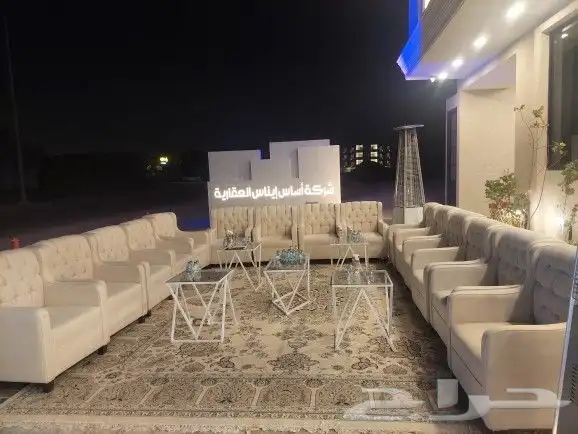 تأجير شيش تأجير طاولات كنب جلسات شعبيه كراسي ملكي قهوجين 3