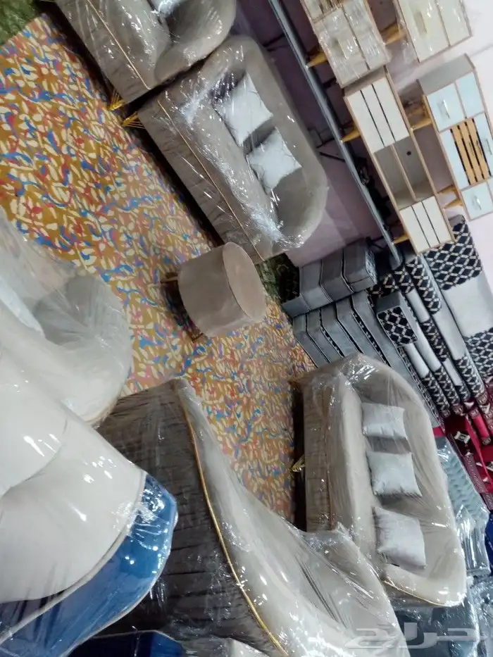 مجالس كنبات جاهز 4  5 و4  4 وباطرمه جاهز لتواصل واتس اب 0570 12