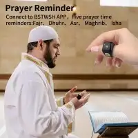 خاتم ذكي للتسبيح والذكر والصلاة الإسلامية خاتم ذكي بتوقيت ا 3