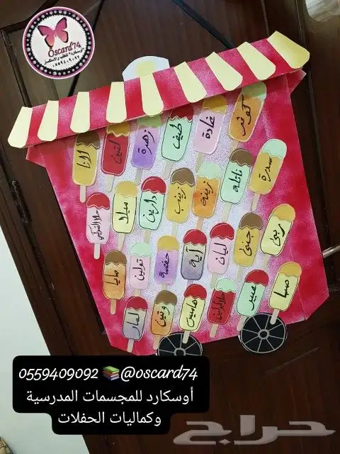 مجسمات و مشاريع بروجكت وانشطة مدرسيه وكماليات حفلات 2