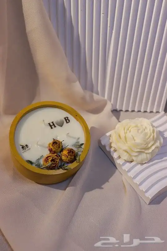 شموع بأشكال جميله وفخمه 0