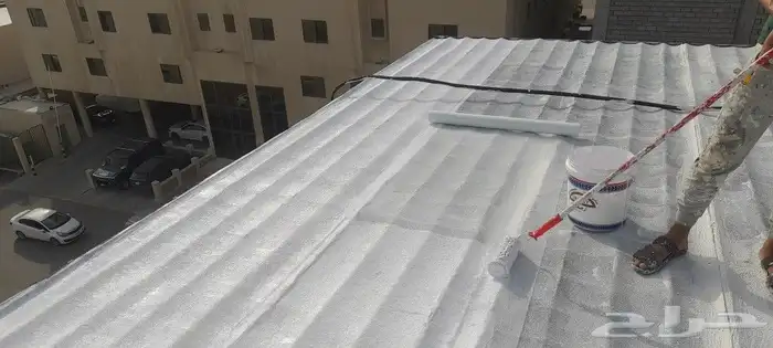 عوازل اسطح تمنع تسرب المياه وتعكس حراره الشمس ضمان 10سنوات 4