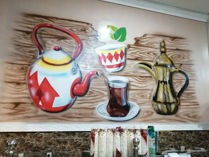 وائل رسام وخطاط ينبع 6