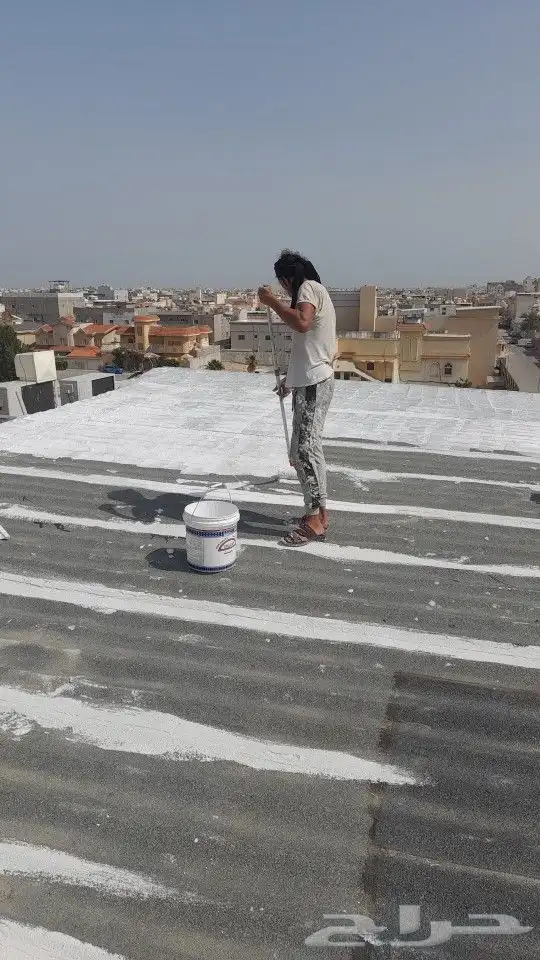 عوازل اسطح تمنع تسرب المياه وتعكس حراره الشمس ضمان 10سنوات 6