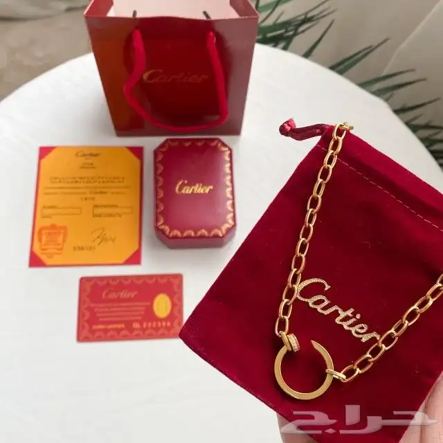 عقد مطلي ذهب ماركات 99 ريال فقط 17