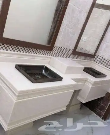 مغاسل رخام صناعي - ديكور مغاسل رخام طبيعي مغسلة حوض مطبخ توب 23