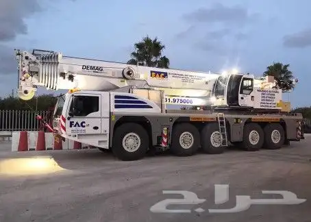 كرين 220 طن ايجار 0