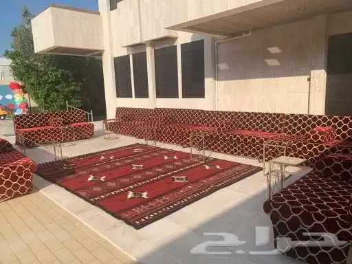 تأجير خيام كنب_جلسات_شعبية_طاولات كراسي مناسبات_تنسيق 10