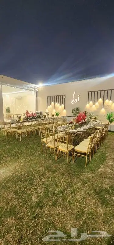 تنسبق تاجير خيام كراسي قهوجيين زل طباخين كوش 0