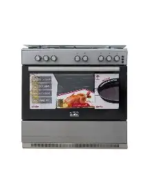 فرن سيمفر 60 90 سم 5 عيون غاز اشعال ذاتي F9502SGWHM-SMF01 0