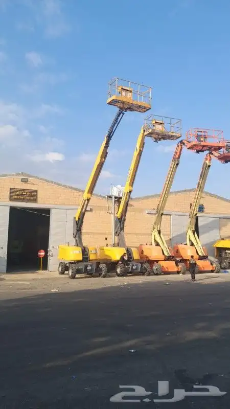 تأجير مان لفت . Manlift for rent daily or monthly 6