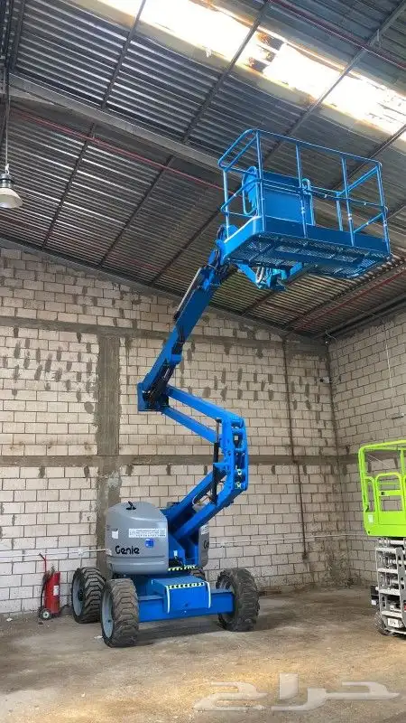 تأجير مان لفت . Manlift for rent daily or monthly 5