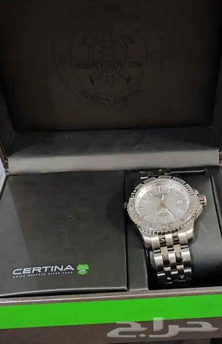ساعة سرتينا certina جديده 2