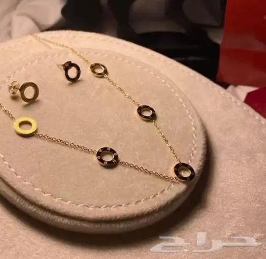 أطقم مطلي ذهب عيار 21 بسعر 150 ريال 1