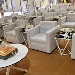 تاجير كنب وكراسي وزل ملكي وطاولات بوفيه 1