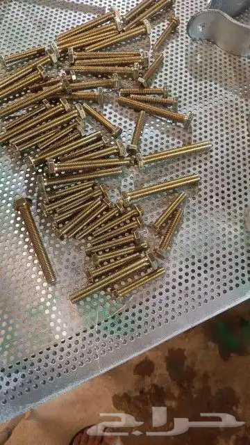جلفنه جميع معادن حاري وباردة وجلفنه ذهبي 9