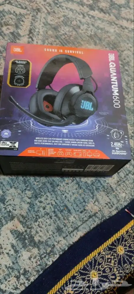 JBL quantum 600 سماعه جديده 1