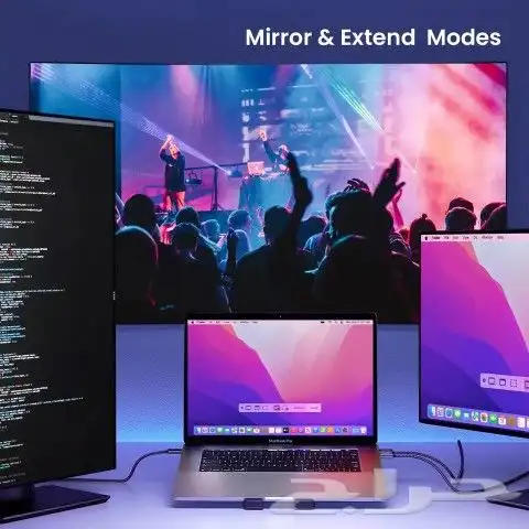 كيبل ربط الجوال والتلفزيون Type - C 5