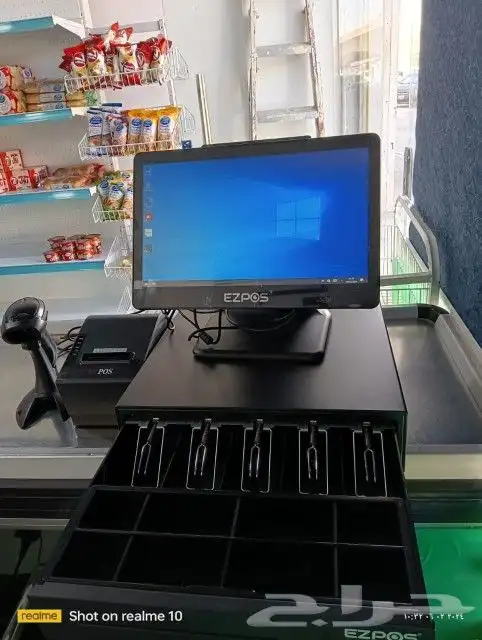 جهاز كاشير لمس جديد مع البرنامج ل تموينات بقالة سوبر ماركت 0