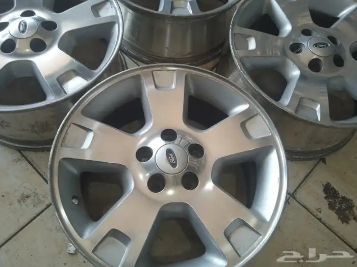 طقم جنوط فورد اكسبلور مقاس 17 اصليه وكاله 0