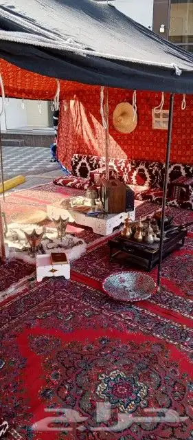 تأجير خيام مع الزل وملحقاتها 9