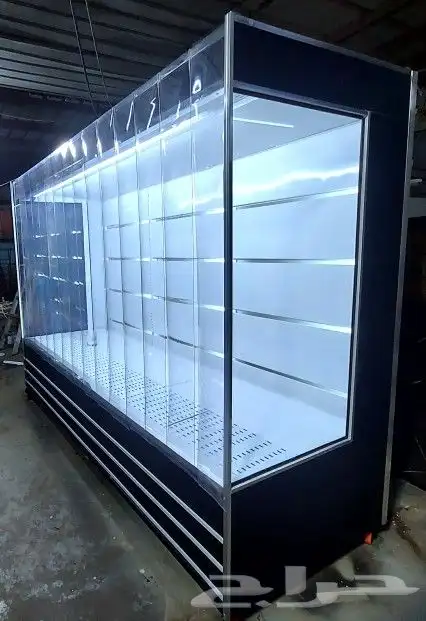 ثلاجة عرض مكشوف تفصيل جديد 1