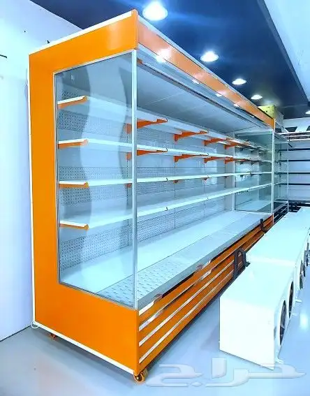 ثلاجة عرض مكشوف تفصيل جديد 0