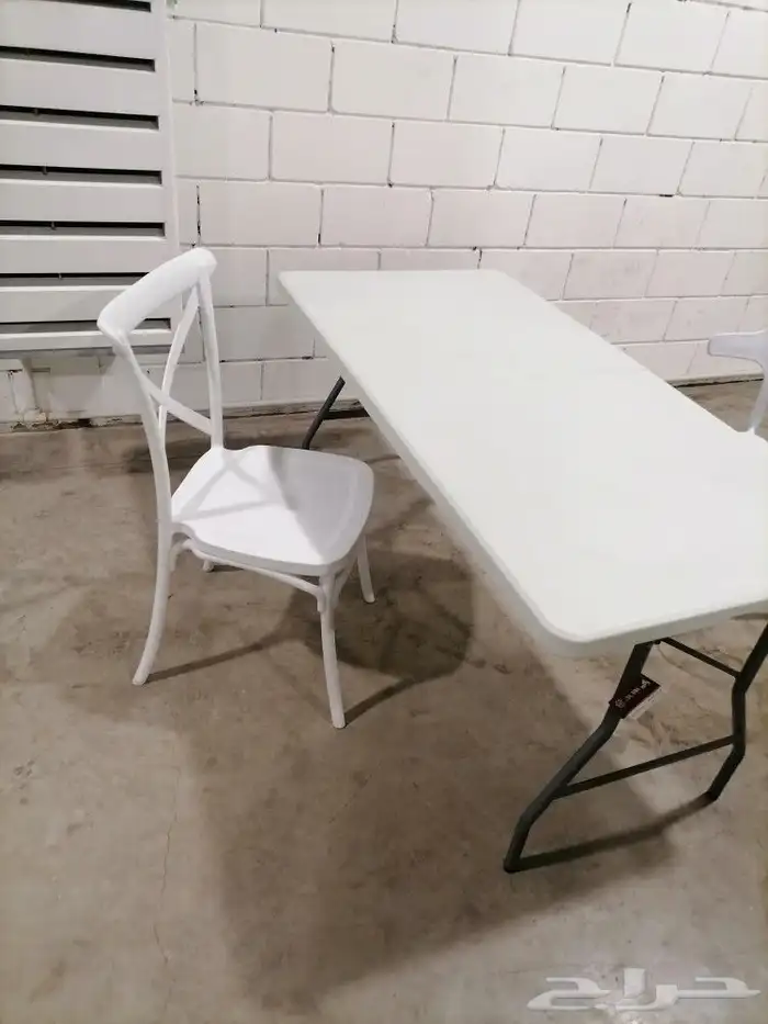 طاوله 8 كراسي فايبر 2