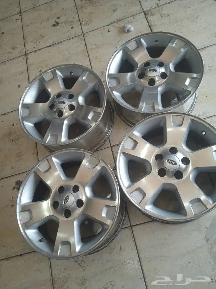 طقم جنوط فورد اكسبلور مقاس 17 اصليه وكاله 2