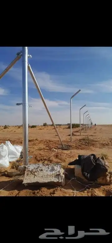 نقوم بتنفيذ مشروع الشبوك المجلفنه وسياج الأمني ولامزارع والد 8