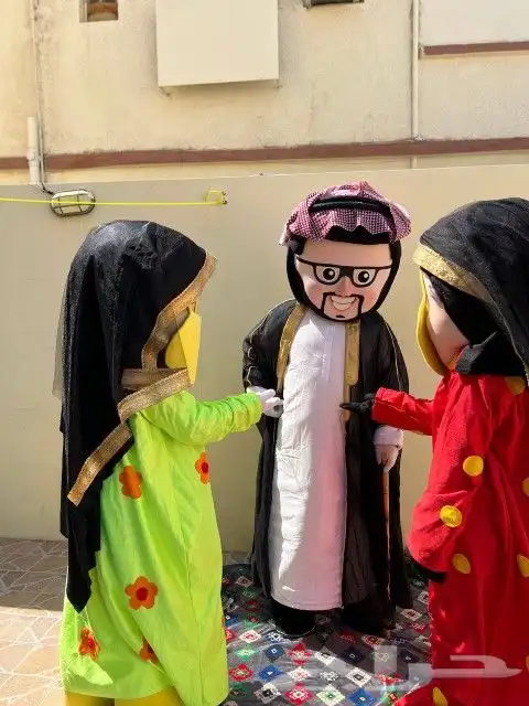 تاجير شخصيات قرقيعان وفريسه ورسم ع الوجه 2