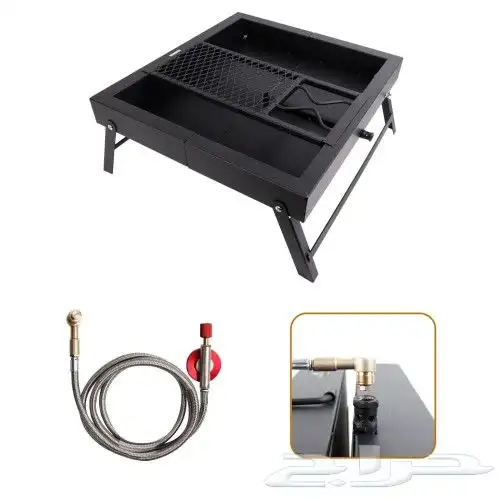 منقل نار للشوي مع لي خارجي للأسطوانه 2